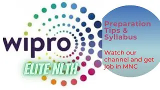 Wipro Elite NLTH registration 2021, Wipro NLTH Preparation Tips