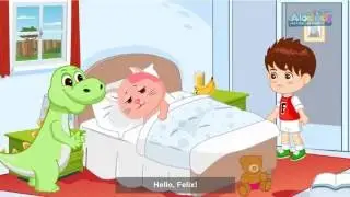 Hello Felix | CVL Unit 3 My feeling - Learning english for kids