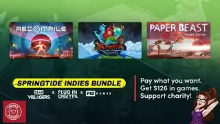 Humble Bundle ~ Springtime Indies Bundle Game Bundle  ~ May 2022 ~ Support Charity of your Choice