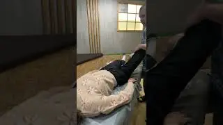 Работа с тазобедренными суставами! Девушка пришла на профилактику!