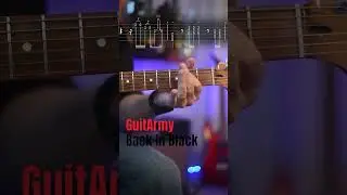 Back in Black by ACDC Guitar Riff with TABS