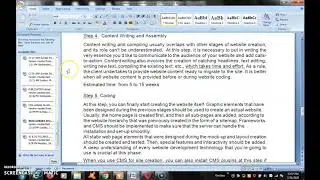 web development process and design2