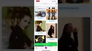 Как сделать картинку шаблон в телефоне в PicsArt с текстом