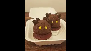LET'S EAT!! Chocolate Geo Slime Cupcakes!