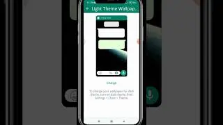 How to whatsapp chat wallpaper change#shorst #shortfeed #trending