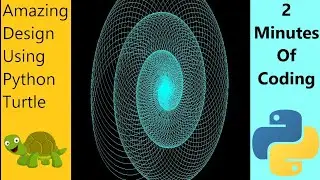 Amazing animation design using turtle in python programming 