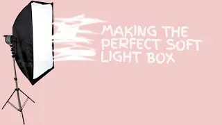 How to make professional soft light box at home|| Unique & low cost