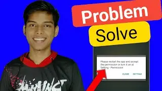 FIX Pixellab Permission problem | please restart the app and accept the permission and turn it on...