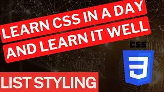 MODULE 8 - LESSON 1 : LIST STYLING