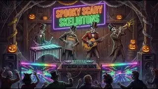 Spooky Scary Skeletons Cover-Jazz Dubstep