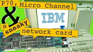 Revisiting the IBM P70: Tackling the Micro Channel, Option Disks, and a Sneaky Ethernet Card