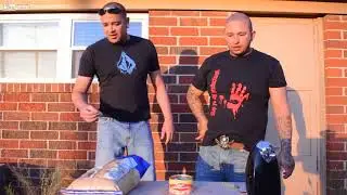 Smelly canned fish challenge FUNNY!!!!