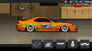 Fast and Furious Toyota Supra in Pixel Car Racer!