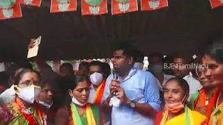 TN BJP CHIEF Annamalai IPS Erode full speech | TN Right Wing Leader