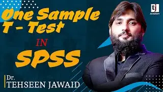 One Sample T-Test in SPSS @TJAcademyofficial #datascience