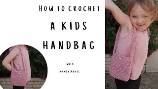 Crochet a kids bag | EASY kids handbag