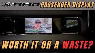 2025 - 2026 Ram 1500 RHO passenger Interactive Display DEMO how to use with HDMI cable
