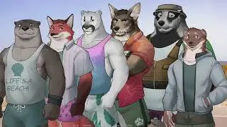 The Smoke Room AU - Summer Beach Episode!
