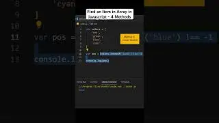 Find an Item in Array in Javascript- 4 Methods 