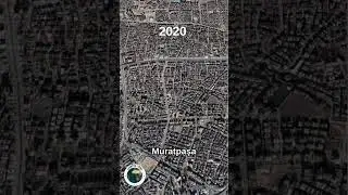 Antalya Muratpaşa timelapse 2004-2024