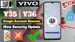 🚀 Vivo Y35 5G Frp Bypass Android 13 | Vivo V2205 Google Account Bypass Without Pc | No Reset/ No Sim