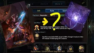 Upgrading my Soul Shrew's sacrifice with omni skill essence! | Deck Heroes