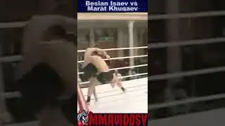 TKO Punches GnP ProFC 12 - Beslan Isaev vs Marat Khugaev #ProFC #mma #TKO