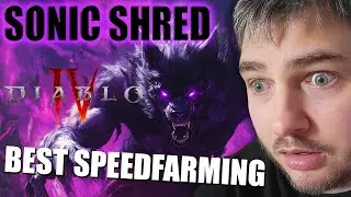 SONIC SHRED (Fastest Speed Farming Possible) Diablo 4 Druid Build Guide for Season 5 - SUPER FUN!
