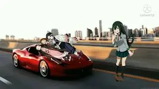 Waifus se roban FERRARI | He creado mi propia  TRAMA*  🎬