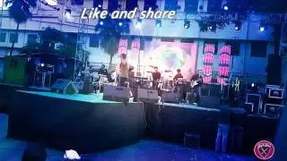 Bishakto Manush in chandannagar college Social Program Durnibar Rock Song!