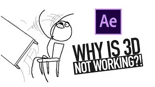 After Effects: 3D Not Working
