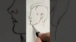 How To Draw Face Easily #drawing #face #art #shorts #sketch #pencildrawing #easydrawing