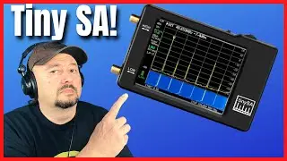 TinySA Spectrum Analyzer Calibration and Firmware Update