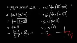 #11 Limits of Trigonometric Function