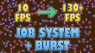 Improve Game Performance with Unity's Job System and the Burst Compiler! (Unity Tutorial)