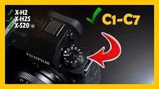 🧩¿Cómo CONFIGURAR los C1-C7 en la fujifilm X-H2/X-H2S/X-S20?✔