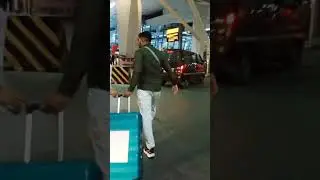 At Delhi Airport
