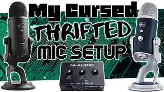 My (many) Cursed Second-Hand Microphone Setups