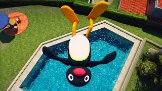 GTA 5 Crazy Ragdolls Penguin (GTA 5 Euphoria Physics Funny Moments & Fails) 4k + graphics mod