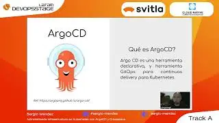 Sergio Mendez | Administrando infraestructura en Kubernetes con ArgoCD y Crossplane