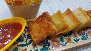 Paneer Parcel | Easy Delicious Snacks | Paneer Cheese Pockets