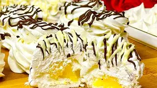 #ОООчень вкусные пирожные,,Павлова’’#Онипростотаютворту#😋😋😋👍👍👍#