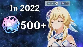 How many 5 Star Characters I got for 500 Wishes in 2022 in Genshin Impact?