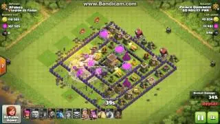 3 star th8 valkyrie attack 2016