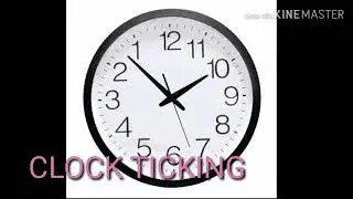 CLOCK TICKING SOUND EFFECT