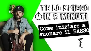 Come iniziare a suonare il basso - 