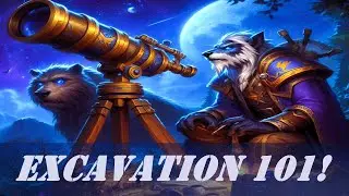 Excavation 101! Wow Quest | Azerothian Archives Tutorial | Archivist's Fire Totem