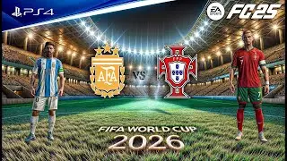 FC25 - Argentina vs Portugal | UEFA Nations League | Ronaldo VS Mess