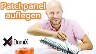 Patchpanel / Patchfeld auflegen | iDomiX