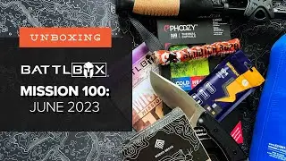 The Hype is HIGH! -  Unboxing Battlbox Mission 100 - Pro Plus - June 2023